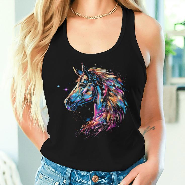 Horse Forillage Children & Horse Lovers Tank Top Frauen Geschenke für Sie