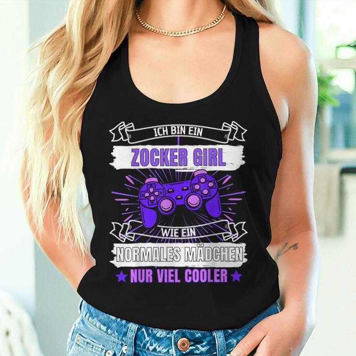 Ich Bin Ein Zocker Girl I'm A Gamer Tank Top Frauen Geschenke für Sie