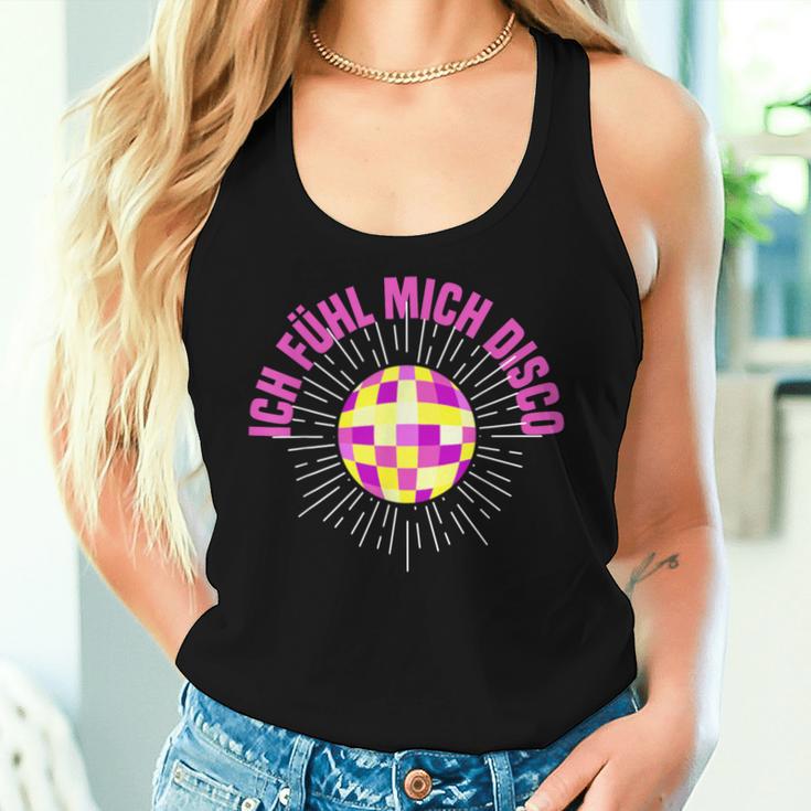 Ich Fühl Mich Disco Party Dj Techno Men Tank Top Frauen Geschenke für Sie