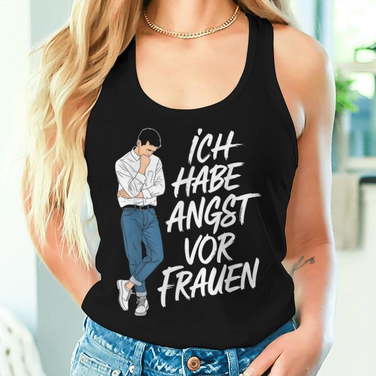 Ich Habe Angstor Frauen Saying Flirting Tank Top Frauen Geschenke für Sie