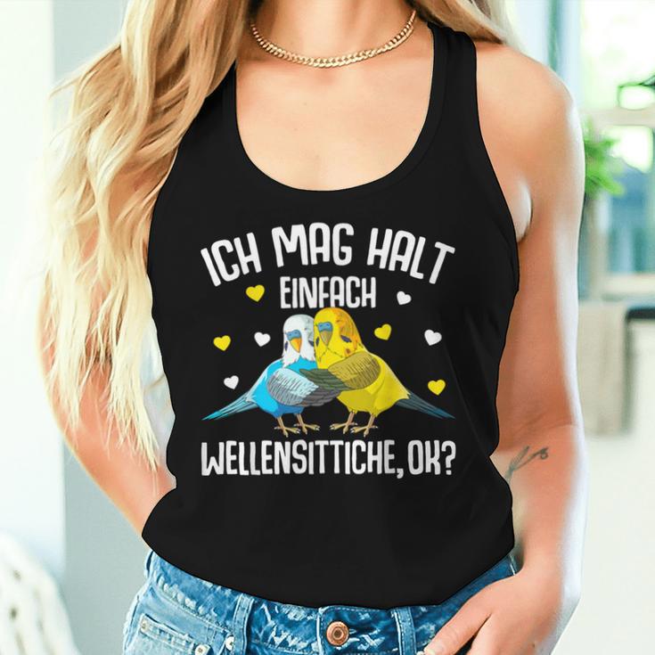 Ich Mag Halt Budgies Welli Budgies Girls' Tank Top Frauen Geschenke für Sie