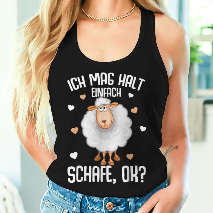 Ich Mag Halt Schafe Schaf Children's Girls' Women's Tank Top Frauen Geschenke für Sie