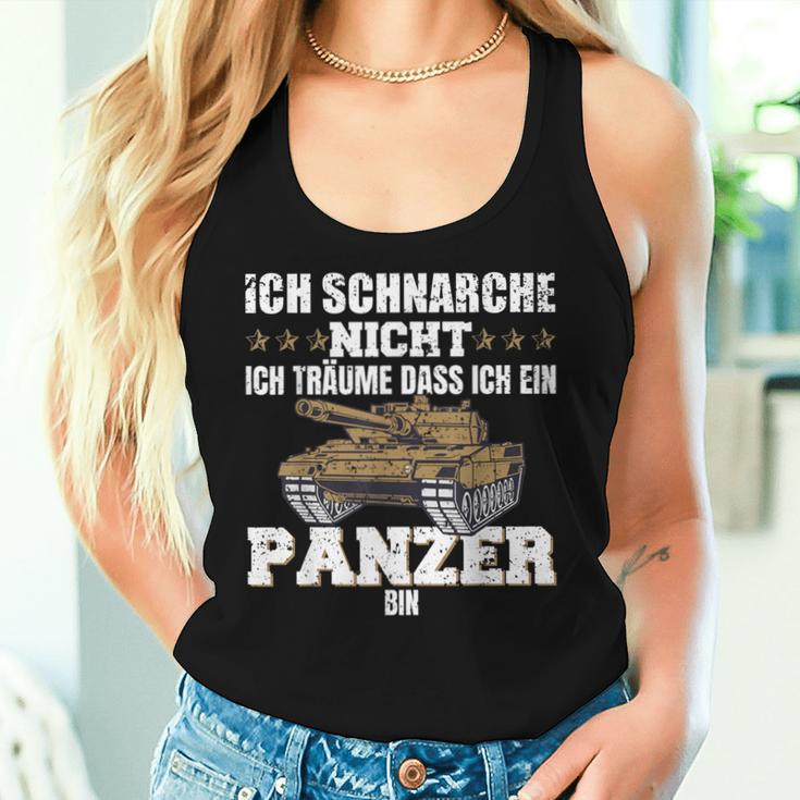 Ich Schnarche Nicht Ich Träumume Dass Ich Ein Panzer Bin S Tank Top Frauen Geschenke für Sie