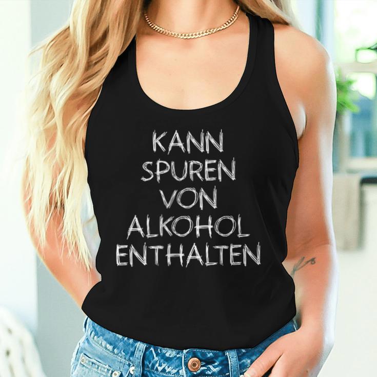 Kann Spurenon Alkohol Ententententen Wine Drinking Wine Lovers S Tank Top Frauen Geschenke für Sie