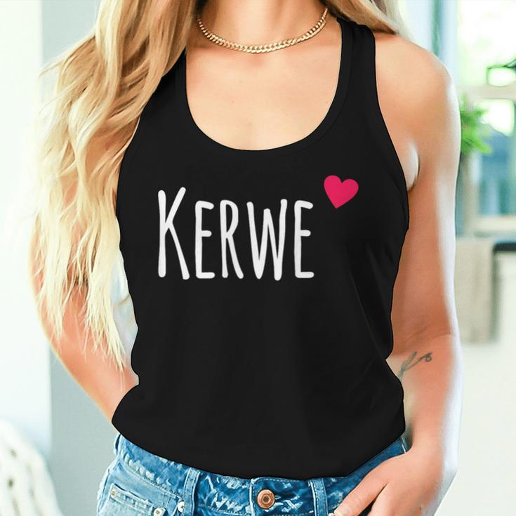 Kerwe Dialekt Pfälzer Und Pfalz Wine Festival Tank Top Frauen Geschenke für Sie