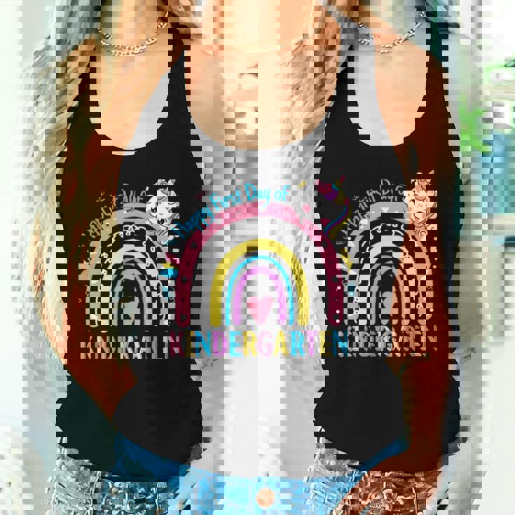 Kindergarten First Day To School Kindergarten Unicorn Girls Women Tank Top Gifts for Her Kindergarten First Day To School Kindergarten Unicorn Girls Women Tank Top Gifts for Her