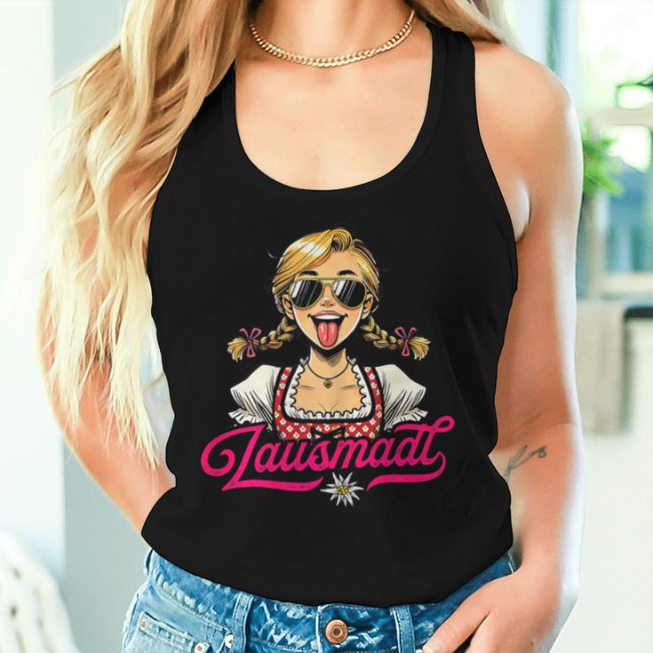 Lausmadl Dirndl Outfit Costume Women's Costume Tank Top Frauen Geschenke für Sie