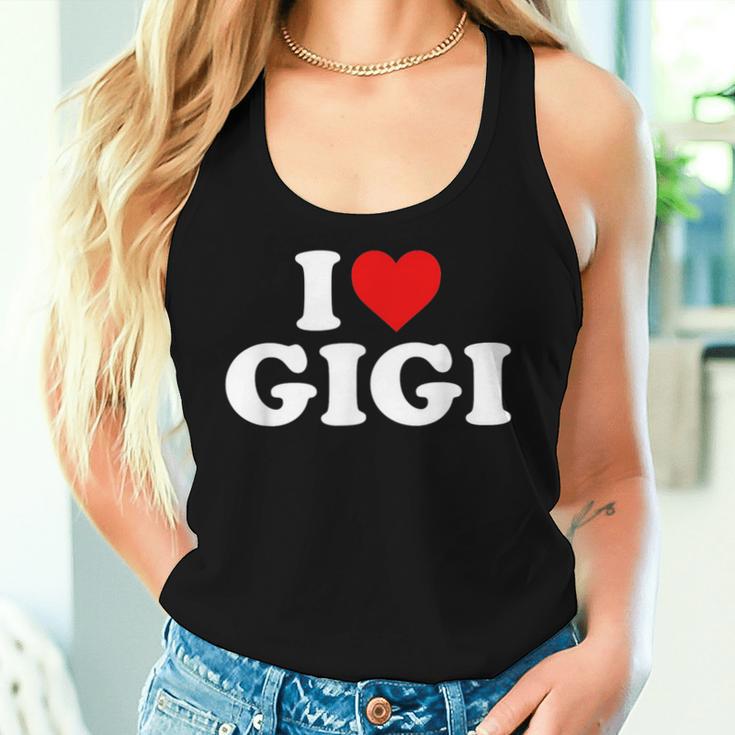 I Love Gigi Tank Top Frauen Geschenke für Sie