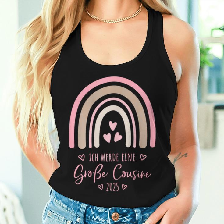 Nachwuchserkunden Große Cousin 2025 Rainbow Children's Tank Top Frauen Geschenke für Sie