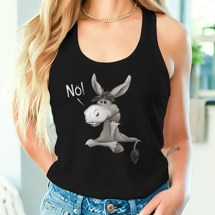 Nö Grummeliger Donkey Casual Stures Störrische Maultier Tank Top Frauen Geschenke für Sie