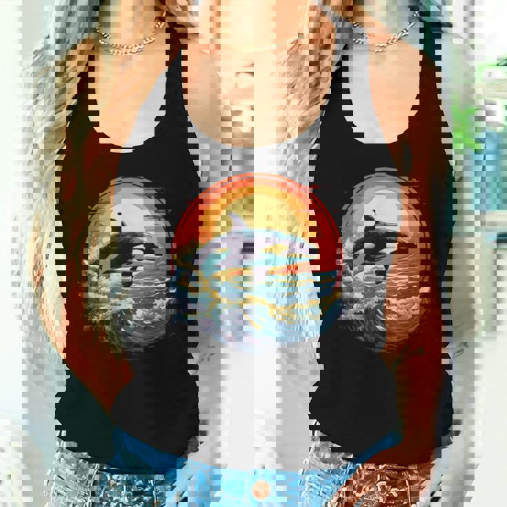 Orca Killer Whale Boys Girls Orca Graphic Women Tank Top Gifts for Her