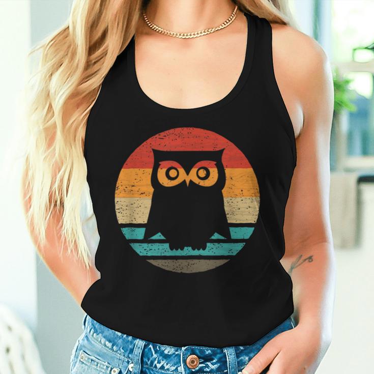 Owl Retro Styleintage Tank Top Frauen Geschenke für Sie