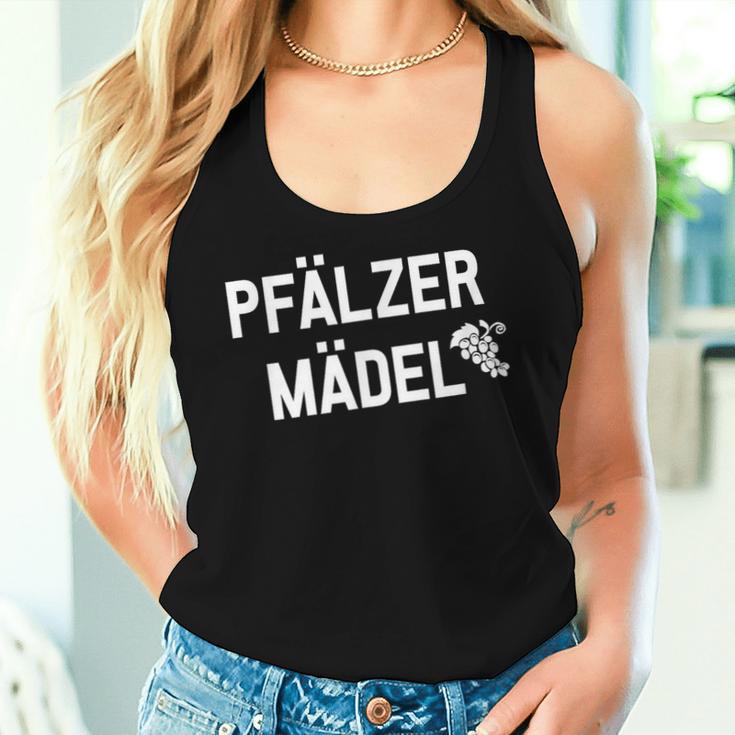 Pälzer Girls' Pfälzer Girls' Sayings Pfalz Tank Top Frauen Geschenke für Sie