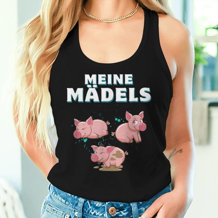 Pig Women's Pig Farmer's Tank Top Frauen Geschenke für Sie