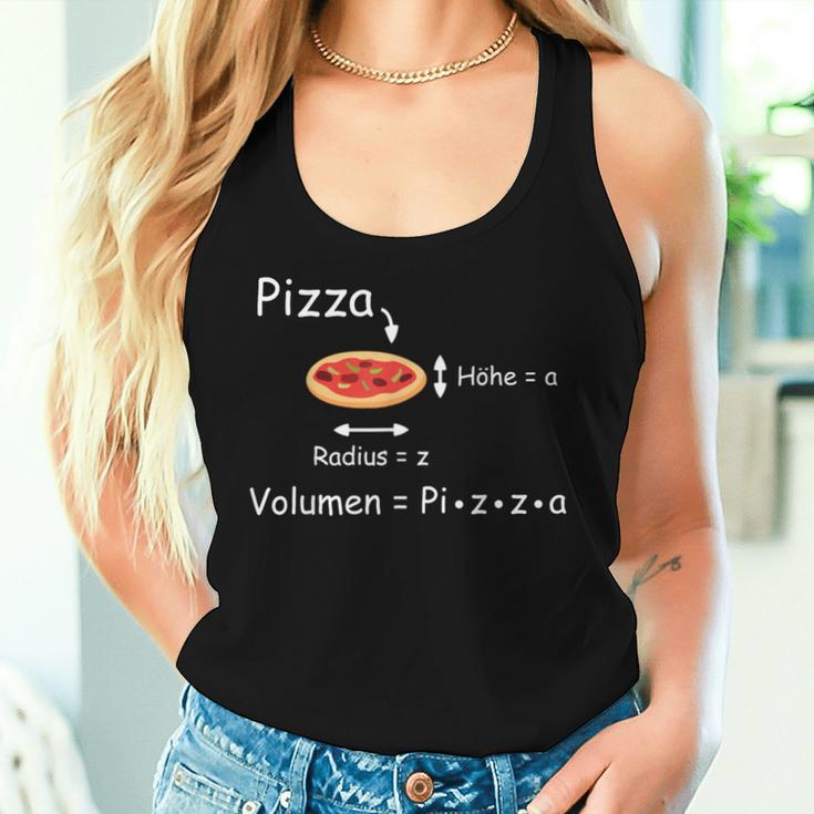 Pizza And Maths Meme Maths Teacher Tank Top Frauen Geschenke für Sie