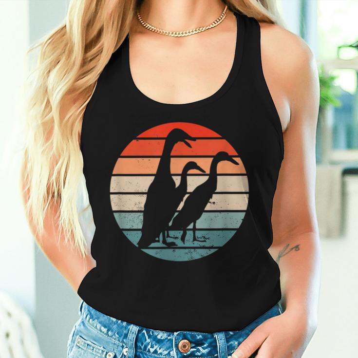 Running Duck Breeding Running Duck Snattering Duck Holder Tank Top Frauen Geschenke für Sie