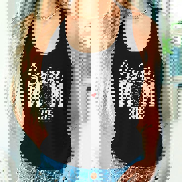 Senior Mom Class Of 2025 Volleyball Mom Graduation Senior 25 Women Tank Top Gifts for Her