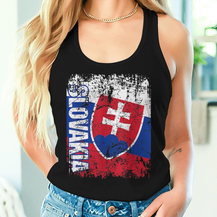 Slowakei Flag Women's Children's Tank Top Frauen Geschenke für Sie