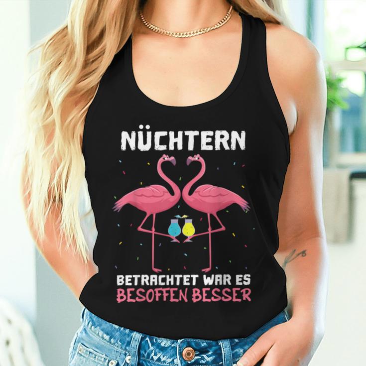 With Wine Sekt Mäds Nüchtern Sichtter War Es Besoffenbesser Tank Top Frauen Geschenke für Sie