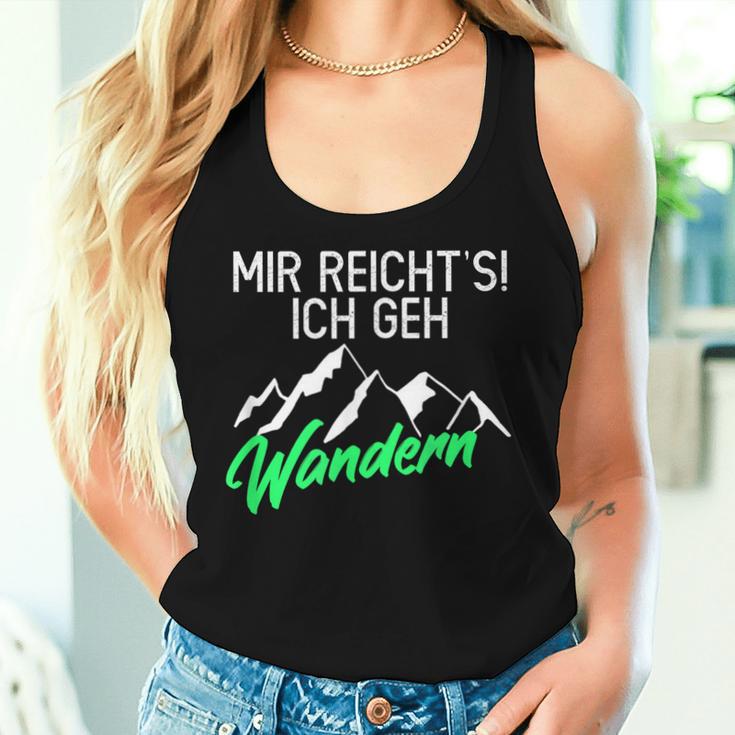 Women's Hiking Mountains Mir Reichts Ich Geh Wander S Tank Top Frauen Geschenke für Sie