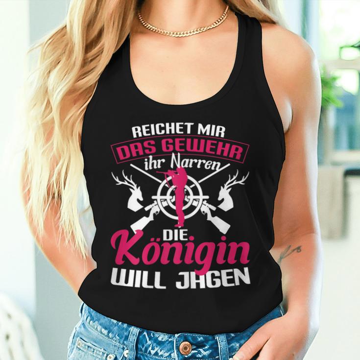 Women's Hunter Reich Mir Das Gewehr Die Queen Will Hagen S Tank Top Frauen Geschenke für Sie