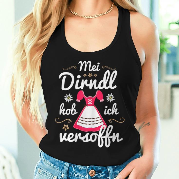 Women's Mei Dirndl Hob Iersoffn Sayings Oktoberfest Women's Tank Top Frauen Geschenke für Sie