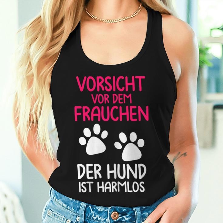 Women's Orsichtorden Der Hund Ist Harmlos S Tank Top Frauen Geschenke für Sie