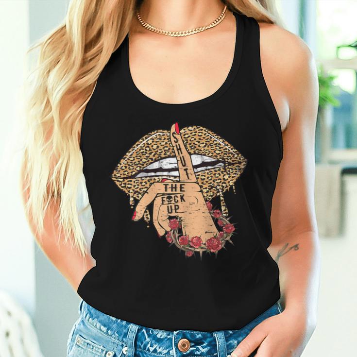 Women'sintage Retro Leo Look Tattoo Rocker Feminist Tank Top Frauen Geschenke für Sie