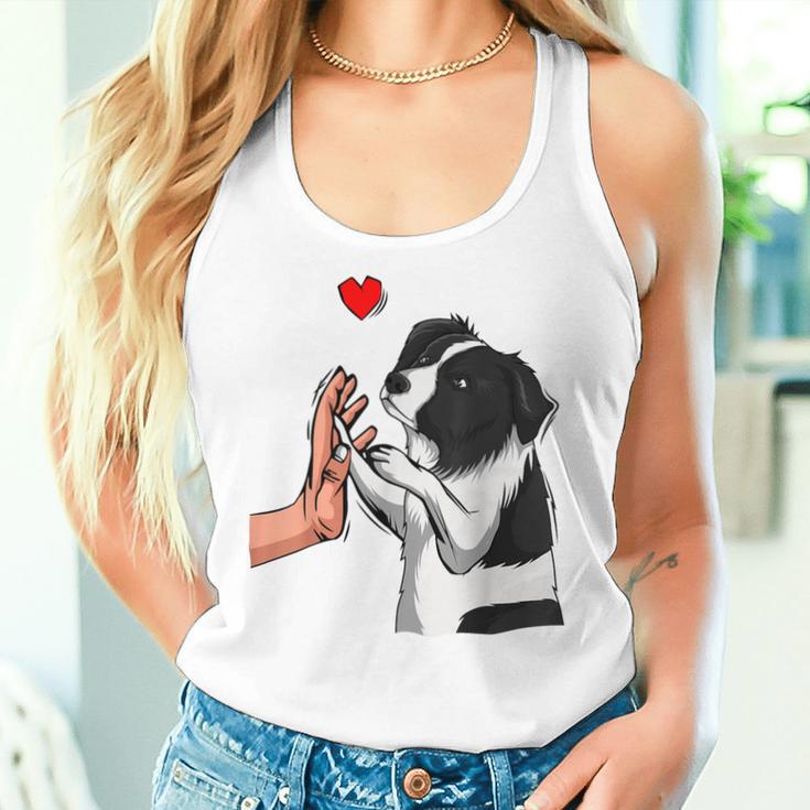 Border Collie Love Dogs Mama Female Tank Top Frauen Geschenke für Sie