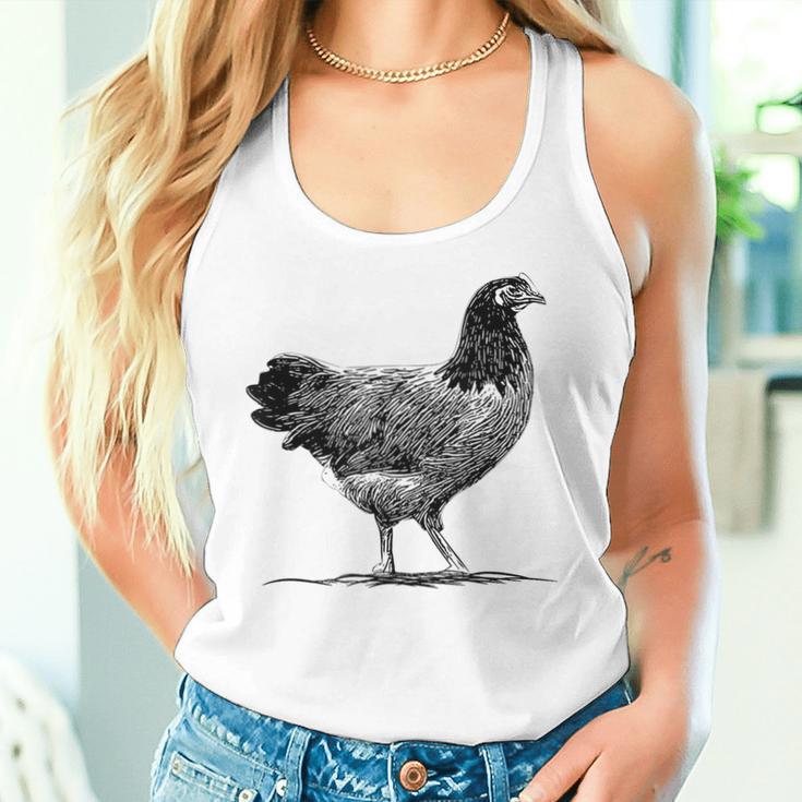 Chicken Breederorwerk Chickens Hen Chickens Gray Tank Top Frauen Geschenke für Sie