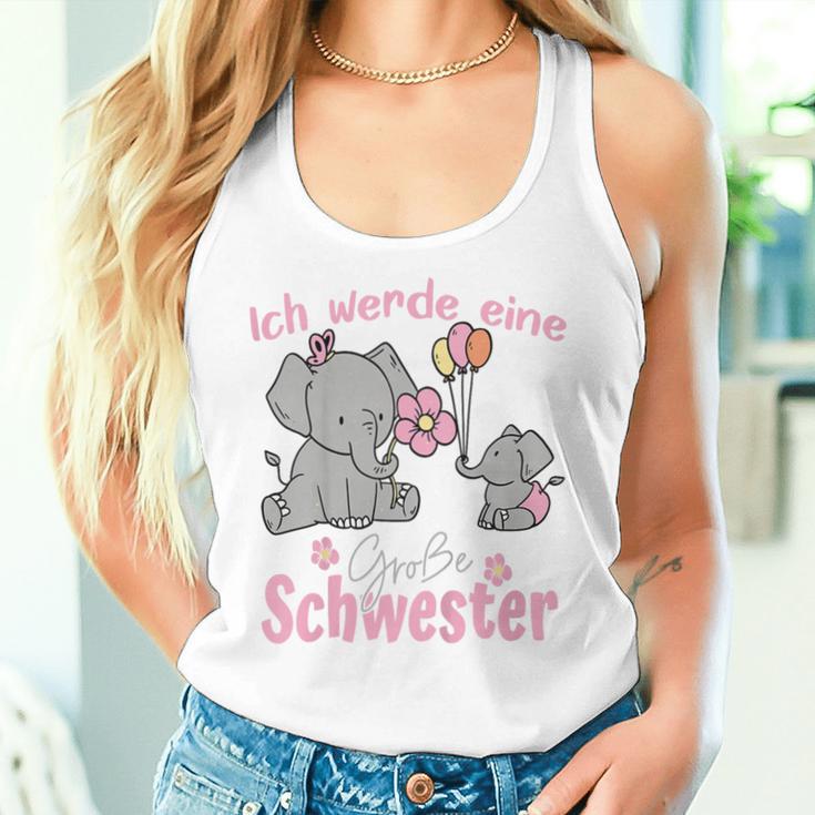 Children's Big Sister 2024 Ich Werde Eine Große Schwester Tank Top Frauen Geschenke für Sie