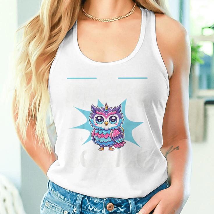 Children's Ich Rocke Jetzt Die Schule Cute Owl For School Tank Top Frauen Geschenke für Sie