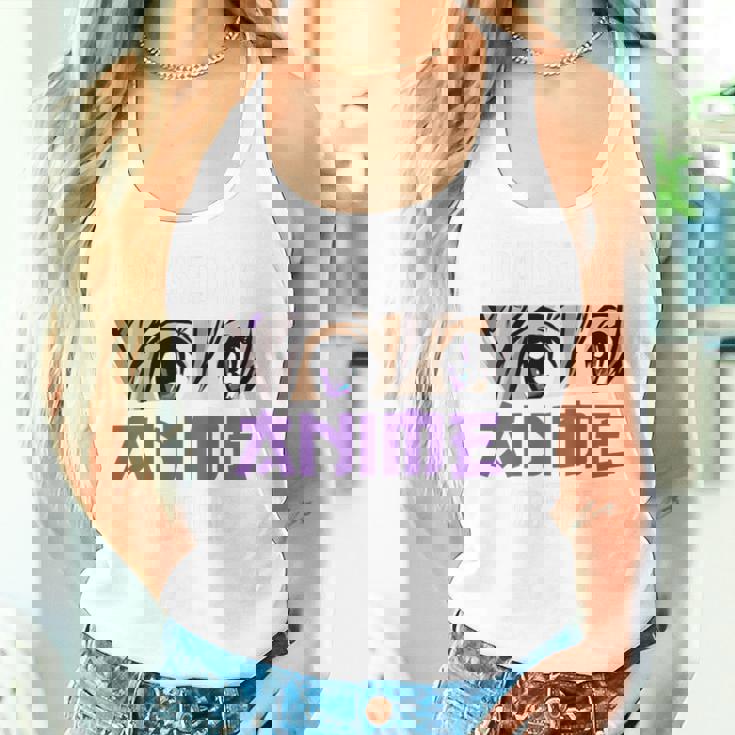 Donna Cute Anime For Ns Girls Kawaii Japanese Otaku Manga Canotta da donna Regalos para ella