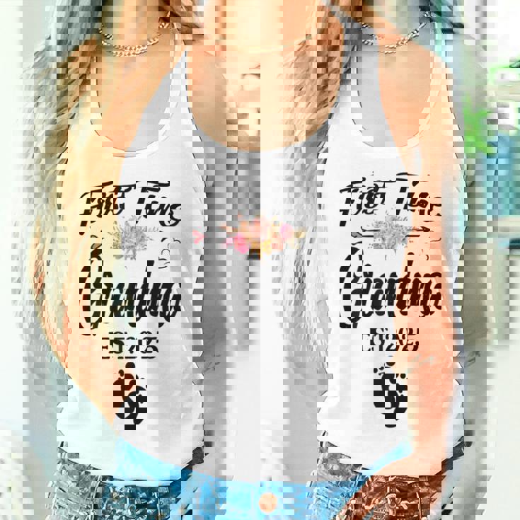 First Time Grandma 2025 Promoted To Grandma 2025 Women Tank Top Gifts for Her