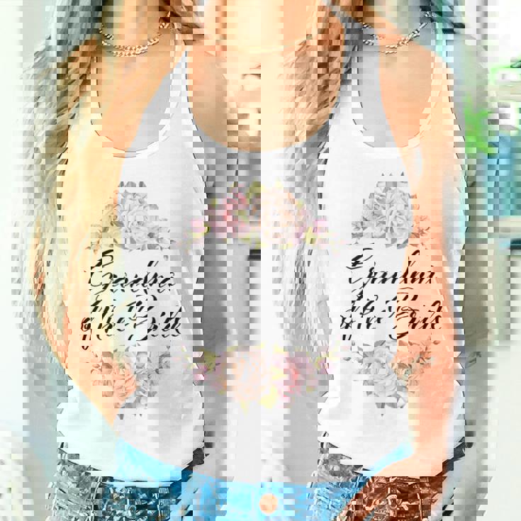 Grandmother Of The Bride Grandma Of The Bride Wedding Women Tank Top Gifts for Her