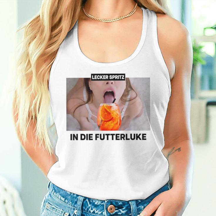 Hot Spritzi Girl Meme Tank Top Frauen Geschenke für Sie