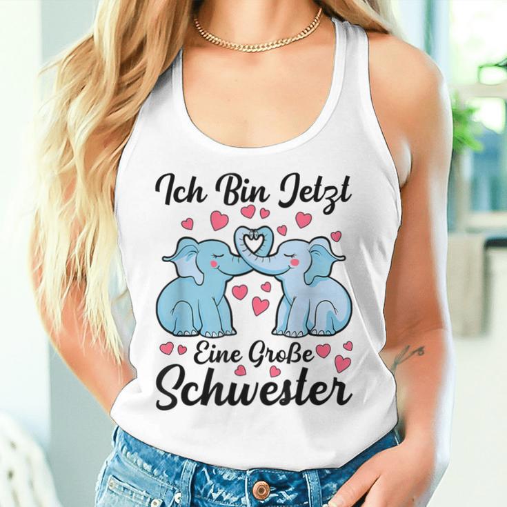 Ich Bin Jetzt Eine Große Schwestern Tank Top Frauen Geschenke für Sie