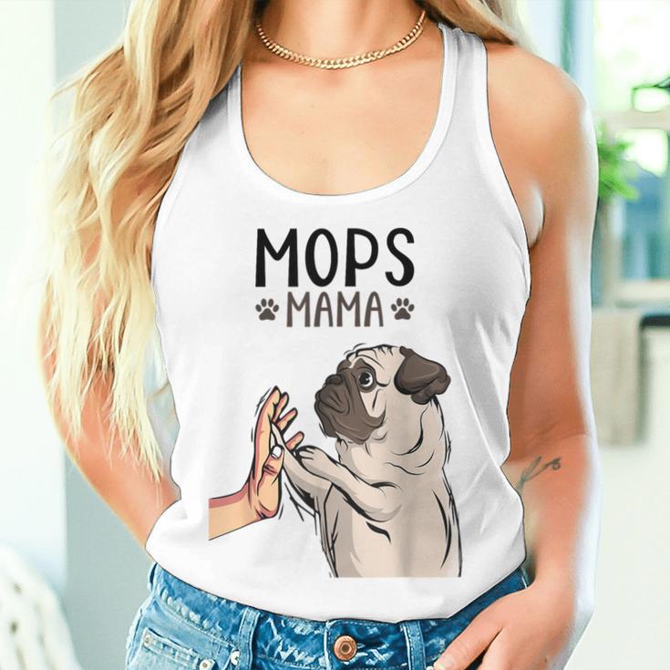 Pug Mama Dog Holder Mummy Women's Tank Top Frauen Geschenke für Sie