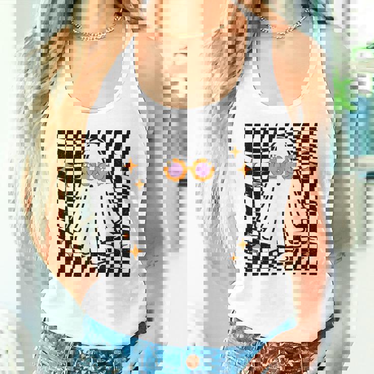 Retro Halloween Ghost Boo Fall Spooky Season Girls Women Tank Top Gifts for Her