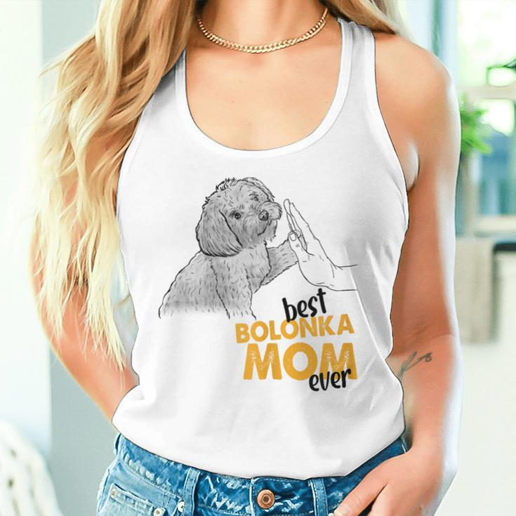 Women's Best Bolonka Mom Ever Bolonka Mama Bolonka Zwetna Tank Top Frauen Geschenke für Sie