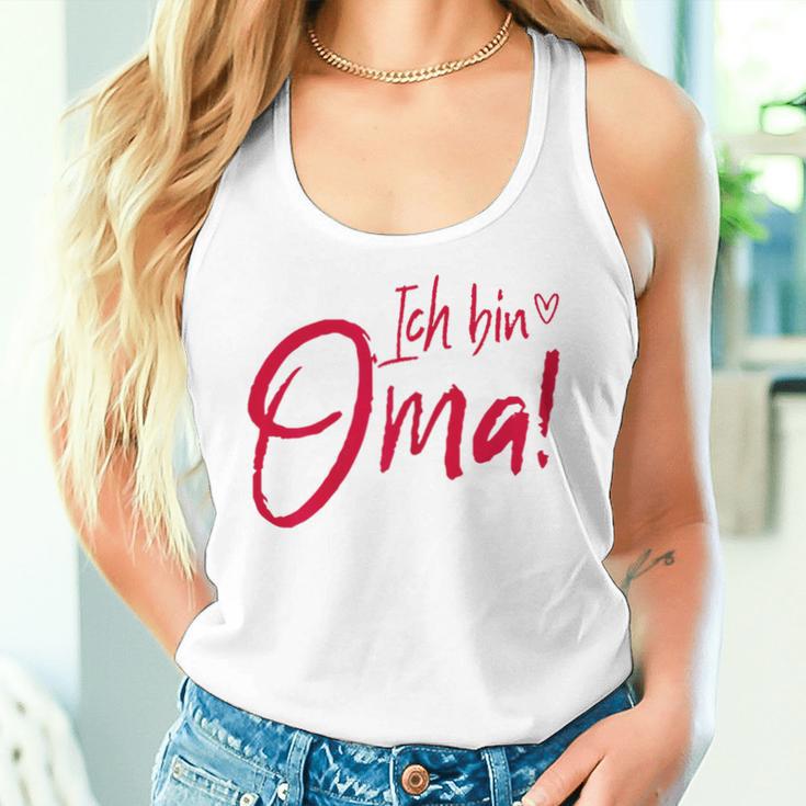 Women's Ich Bin Oma Werden Zur Oma Befördert Ich Bin Oma Werden Zur Oma S Tank Top Frauen Geschenke für Sie