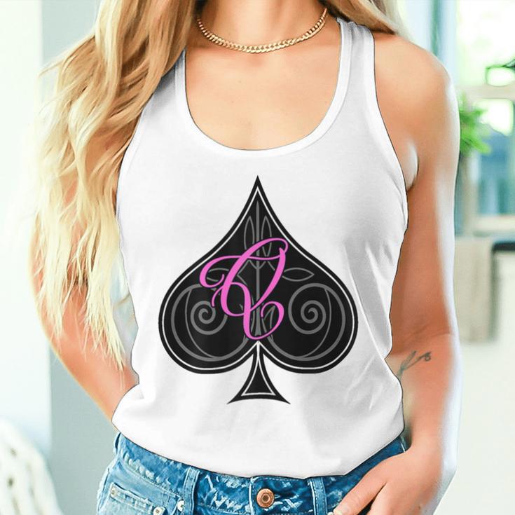 Women's Queen Of Spades Hot Wife Swinger Tank Top Frauen Geschenke für Sie