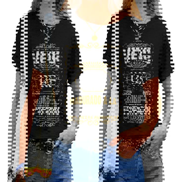 56 Cumpleaños 56 Años Hombre Intage 1968 Regalo Camiseta de mujer