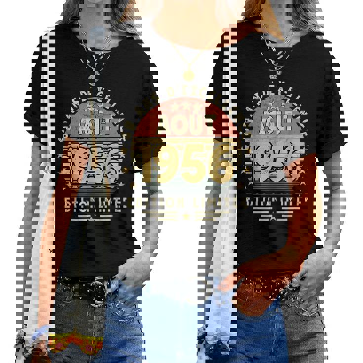 Made In 1956 70ème Anniversaire 70 Ans Cadeau Homme Femme T