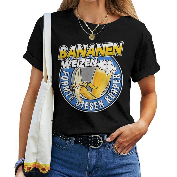 Banana Yeast Wheat Banana Wheat Beer Drinker T-shirt Frauen