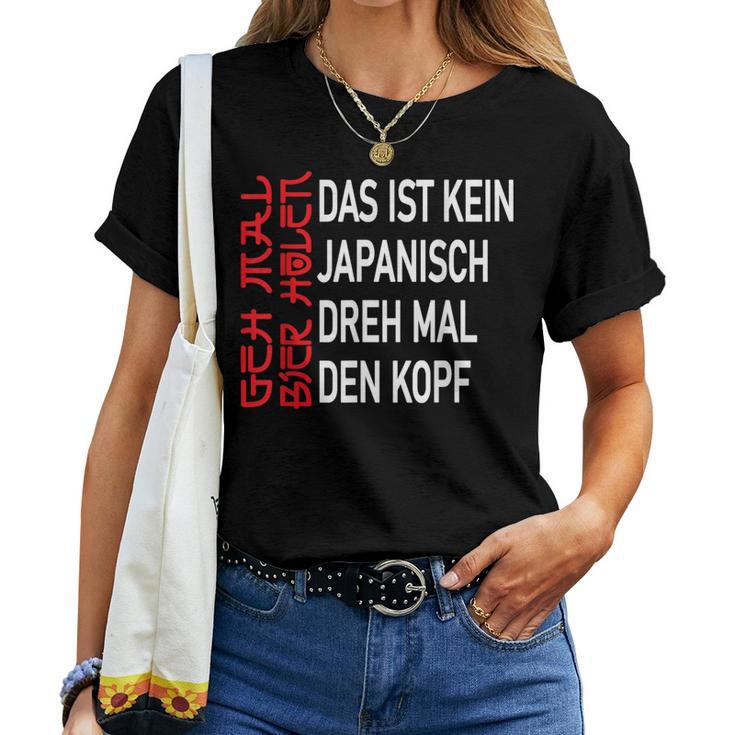 Beer Drinker Geh Mal Bier Holen T-shirt Frauen