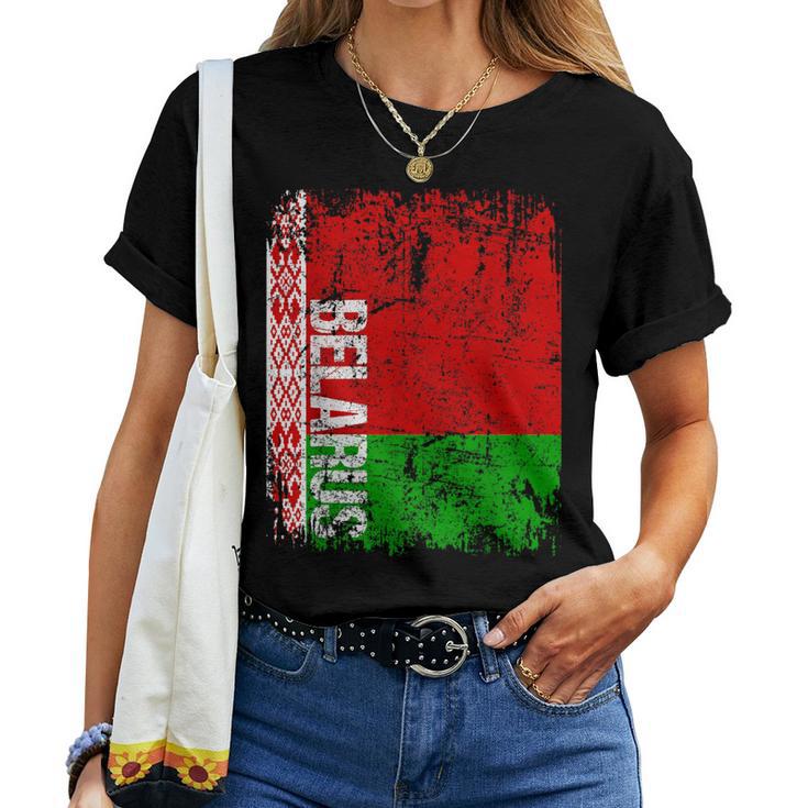 Belarus Flag Children Belarus T-shirt Frauen