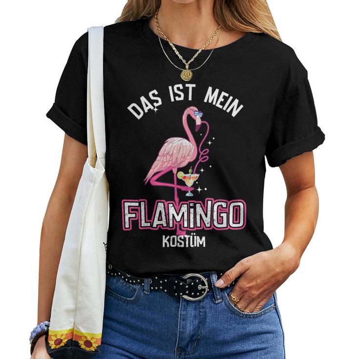 Carnival Costume Flamingo T-shirt Frauen