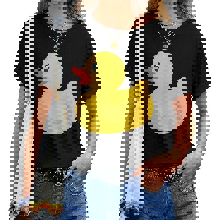 De Pato De Goma Linda Camisa De Pato Camiseta de mujer