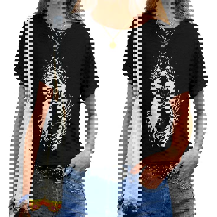 Diana Diosa Romana Mitología Romana O Griega Camiseta de mujer